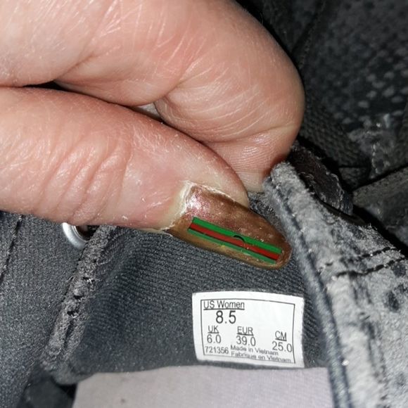 Vans Suede Snakeskin Skateboarding Shoes 8.5 - Picture 6 of 8